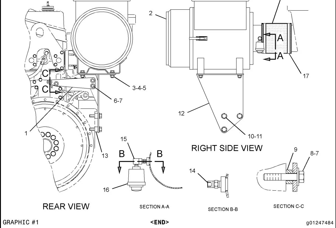 C15 9X8881 parts diagram