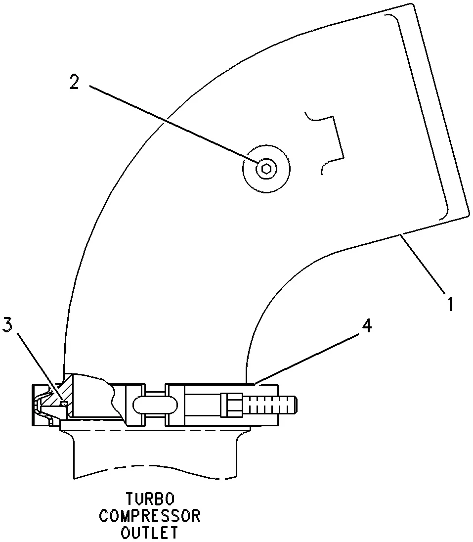 C15 · AIR INLET AND EXHAUST SYSTEM · 126-0076 CAT parts diagram