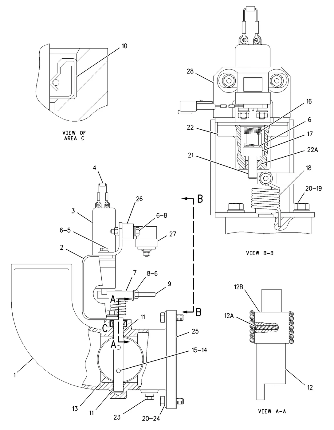 C15 · AIR INLET AND EXHAUST SYSTEM · 185-1676 CAT parts diagram