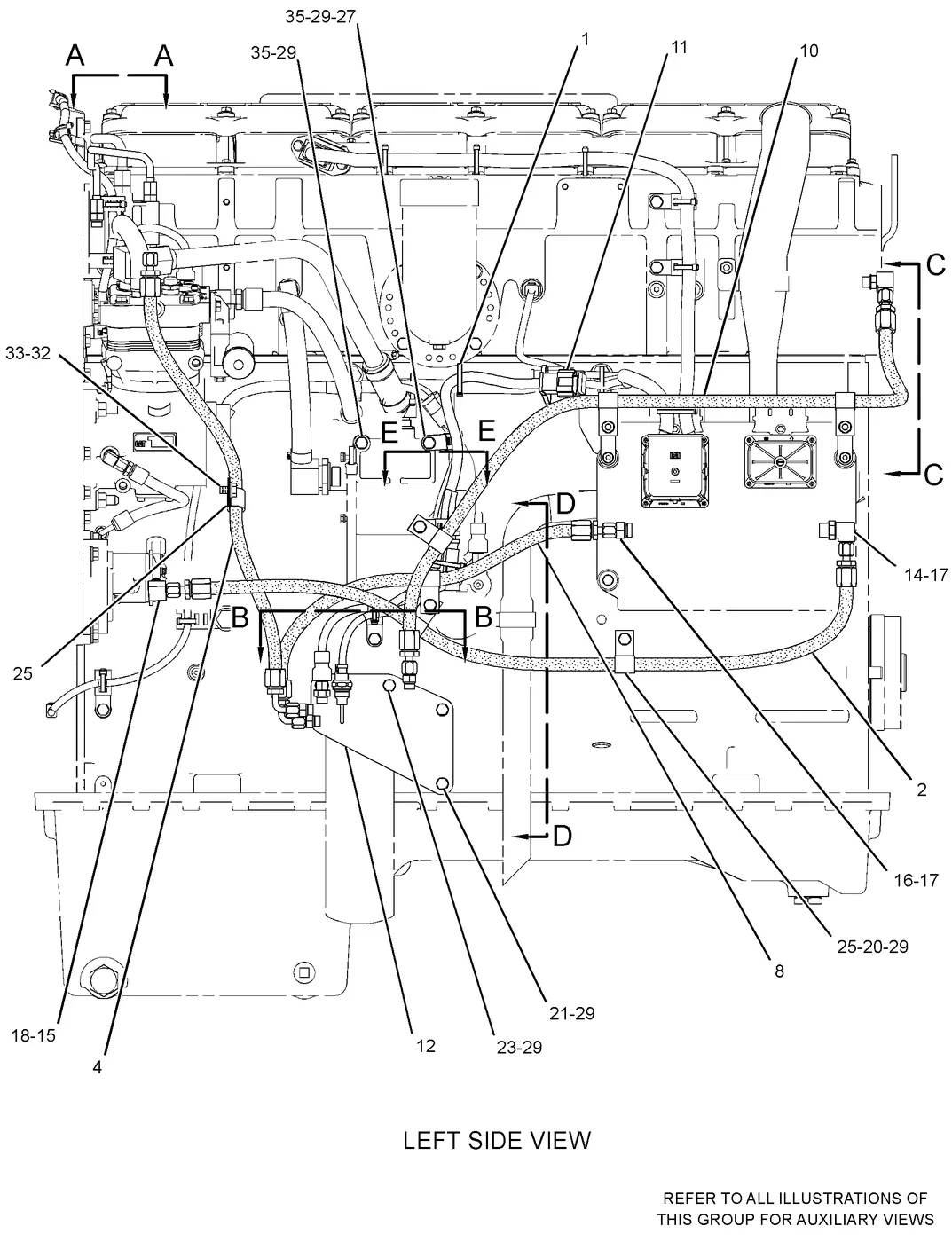C15 · FUEL SYSTEM · 271-4489 CAT parts diagram