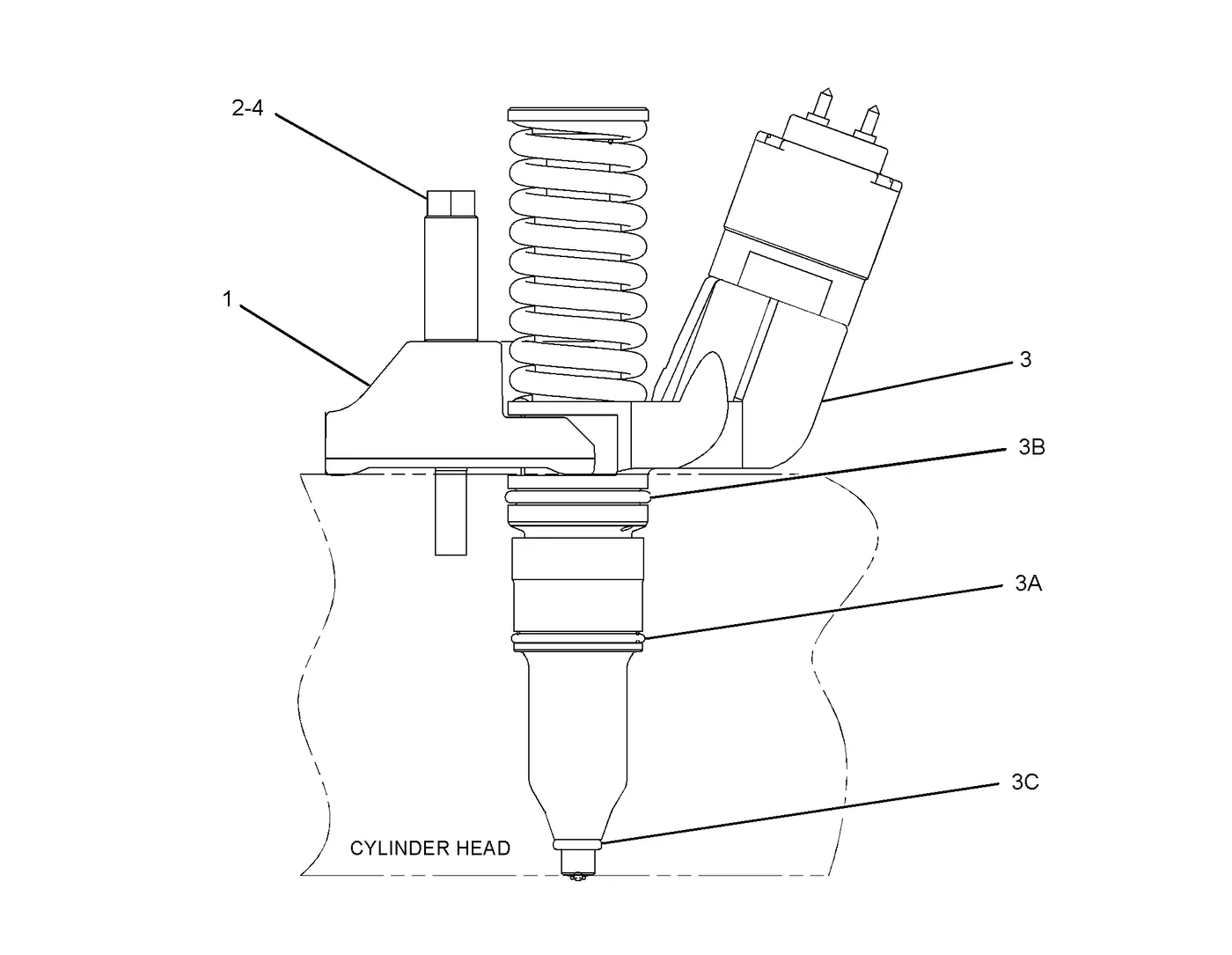 C15 · FUEL SYSTEM · 235-1402 CAT parts diagram