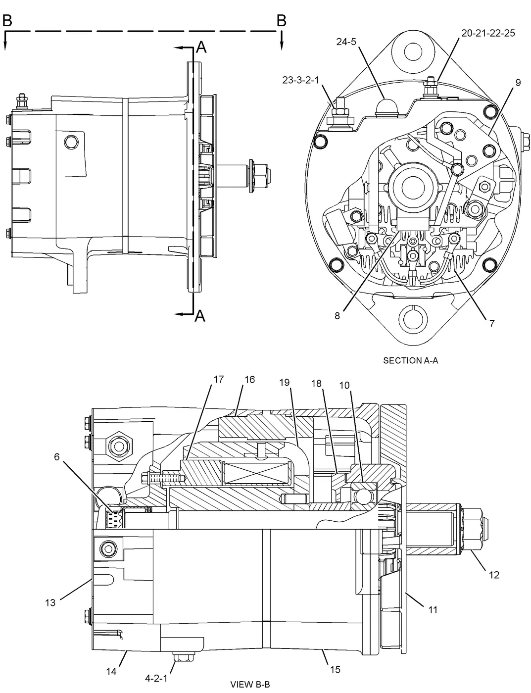 C15 · ELECTRICAL AND STARTING SYSTEM · 213-4740 CAT parts diagram
