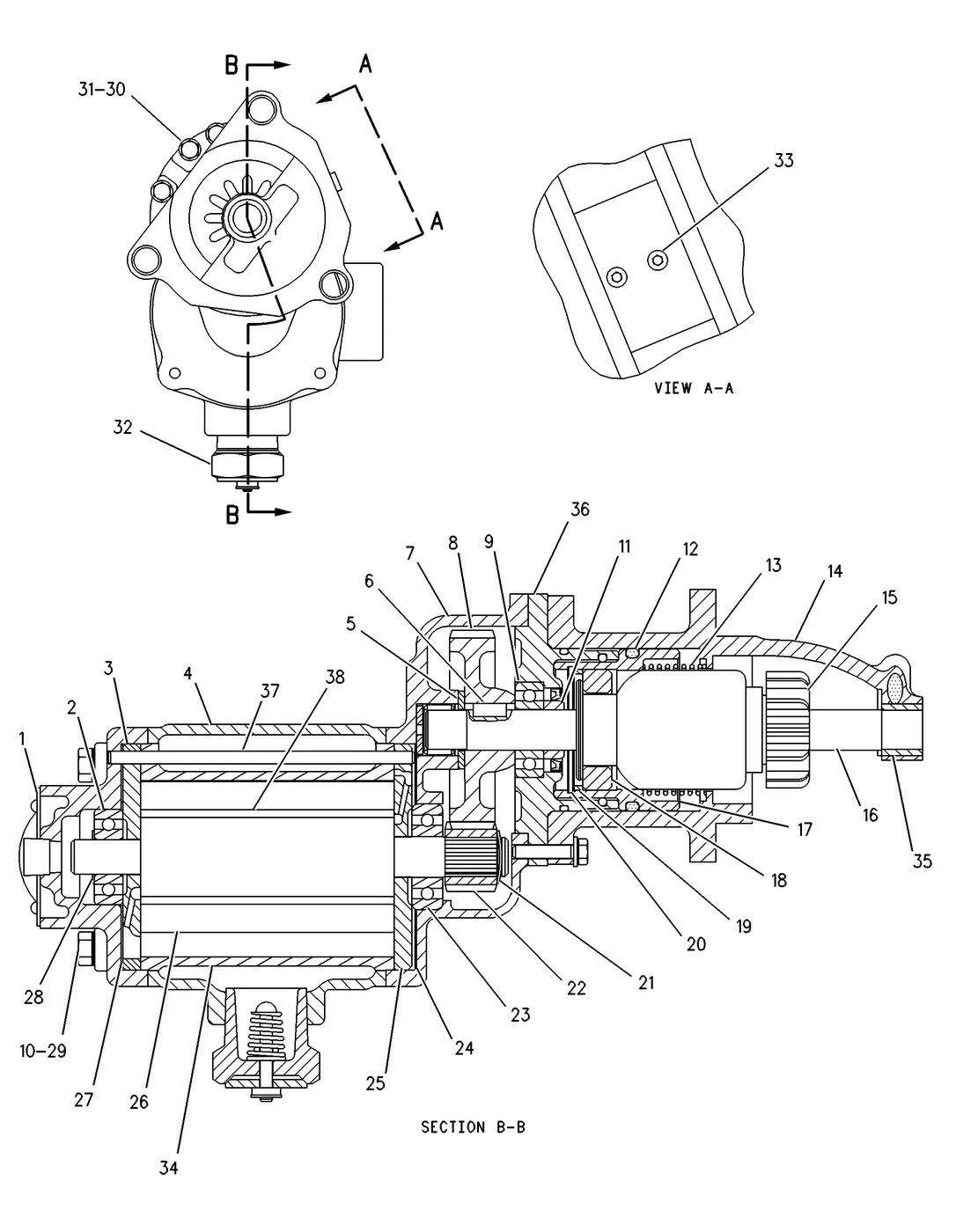 C15 · ELECTRICAL AND STARTING SYSTEM · 136-2640 CAT parts diagram