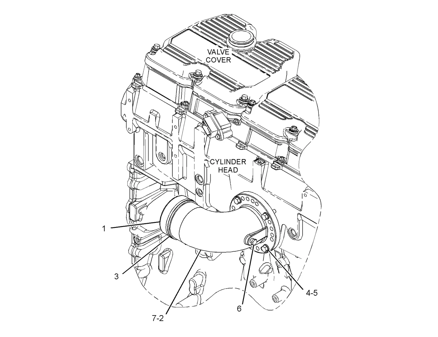 C15 · AIR INLET AND EXHAUST SYSTEM · 382-3735 CAT parts diagram