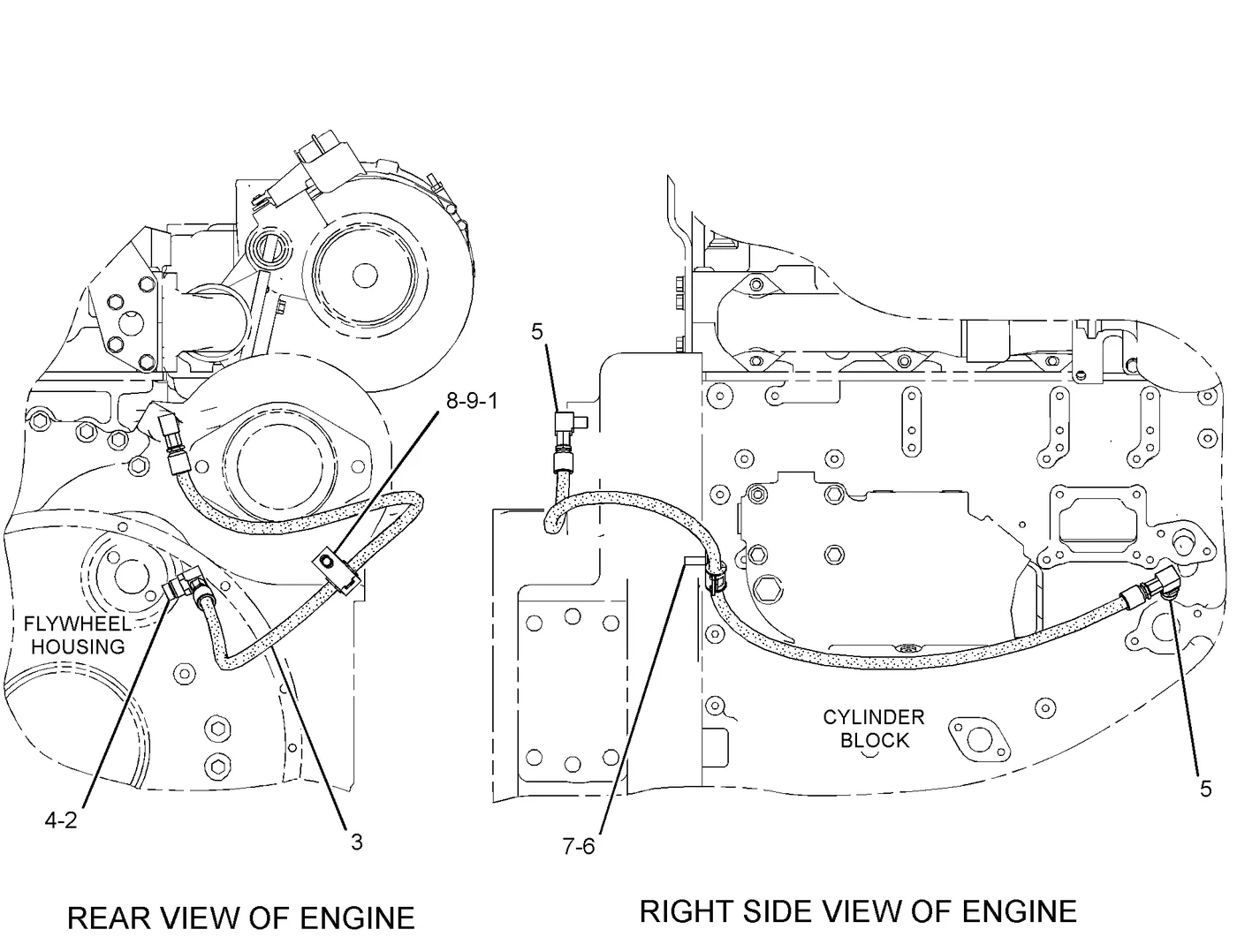 C15 · LUBRICATION SYSTEM · 240-7970 CAT parts diagram