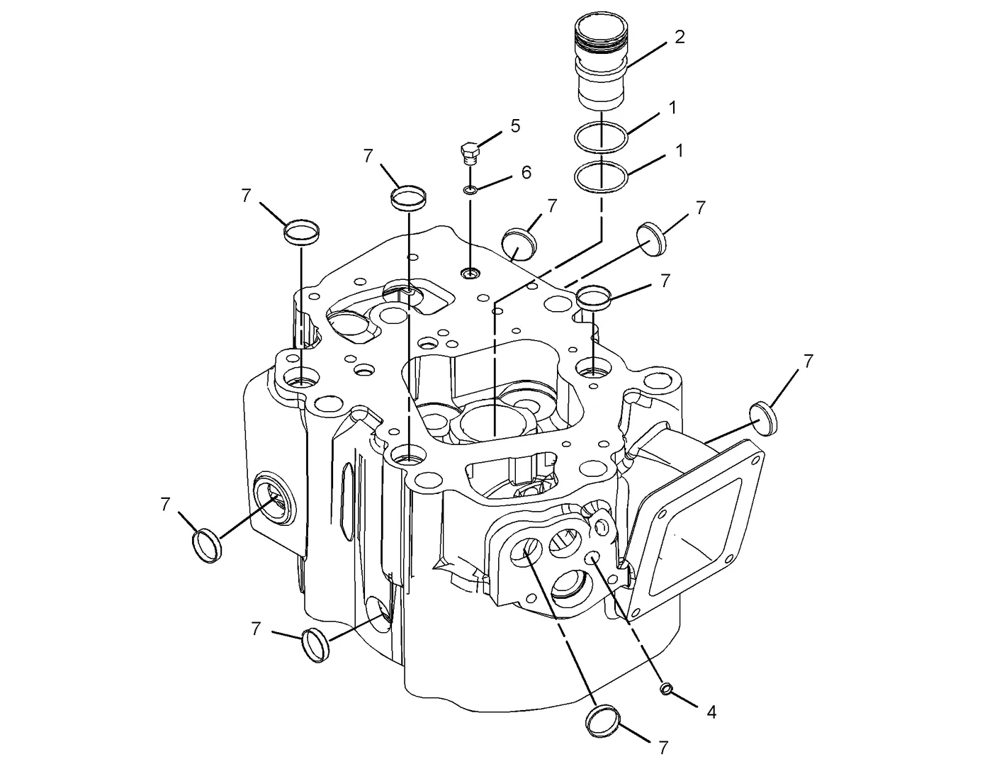 C175 · BASIC ENGINE · 273-1220 CAT parts diagram