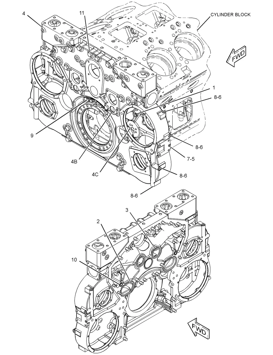 C175 · BASIC ENGINE · 279-0782 CAT parts diagram