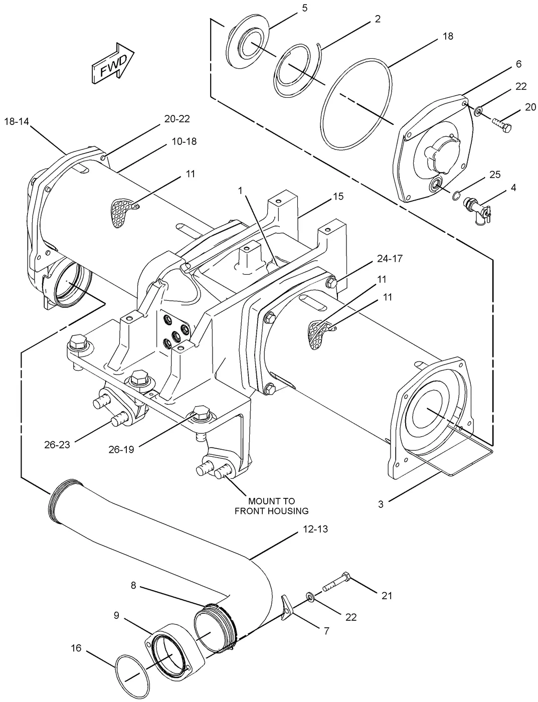 C175 · LUBRICATION SYSTEM · 276-2704 CAT parts diagram