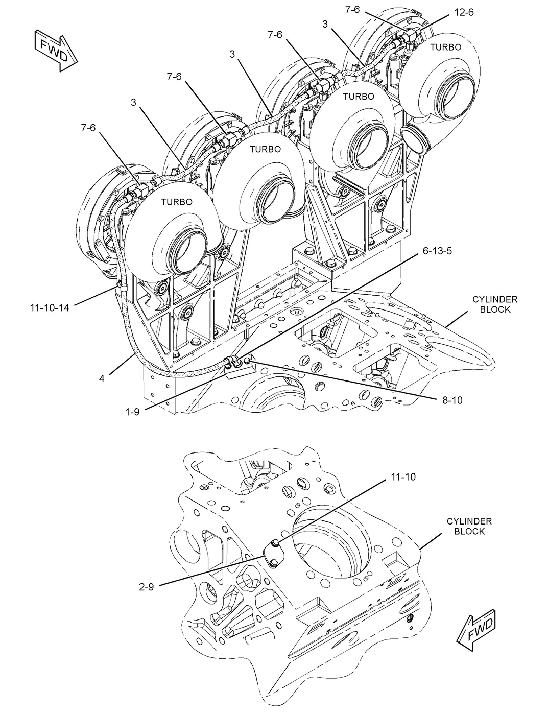 C175 · LUBRICATION SYSTEM · 267-2216 CAT parts diagram
