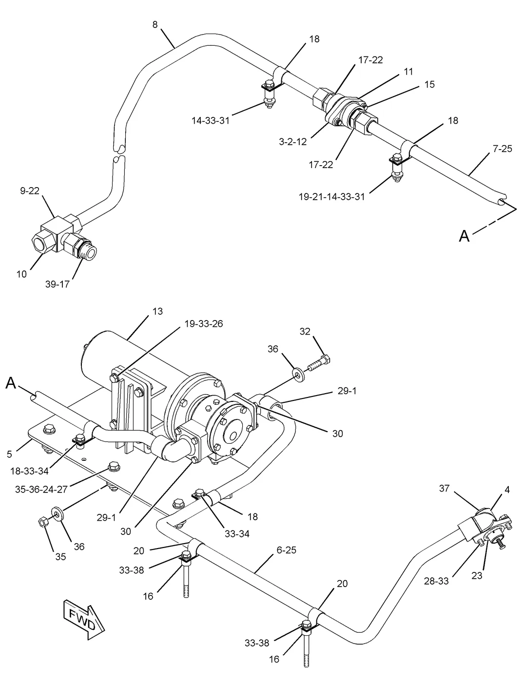 C175 · LUBRICATION SYSTEM · 277-3602 CAT parts diagram