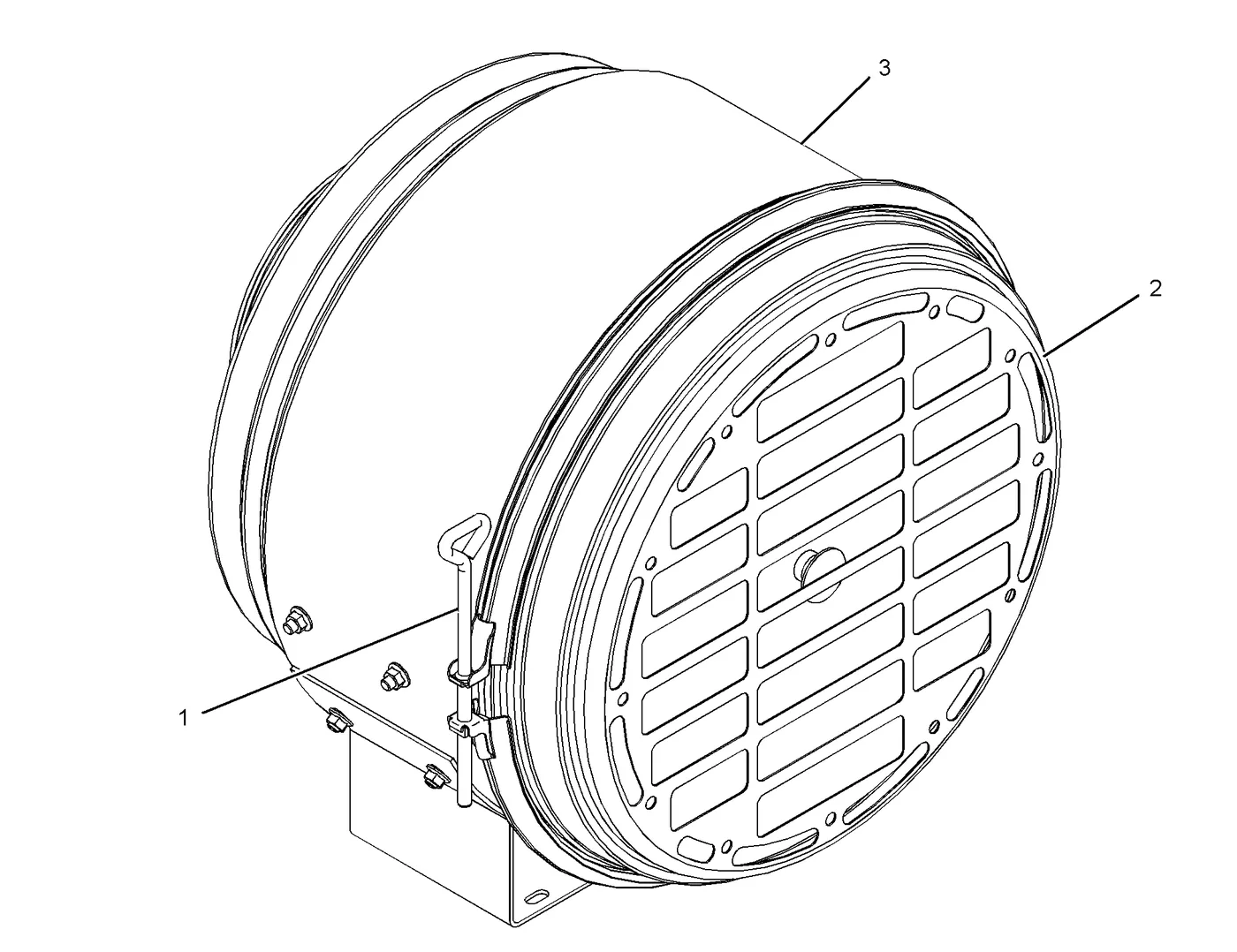 C175 · AIR INLET AND EXHAUST SYSTEM · 276-5929 CAT parts diagram