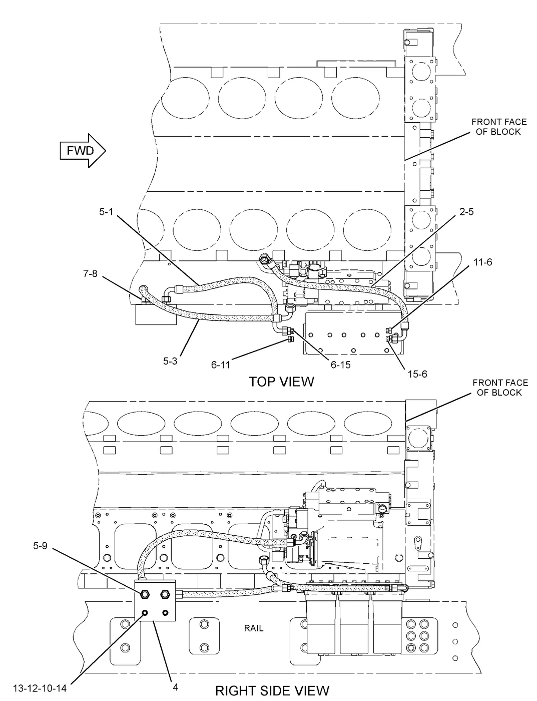C175 · FUEL SYSTEM · 247-4906 CAT parts diagram