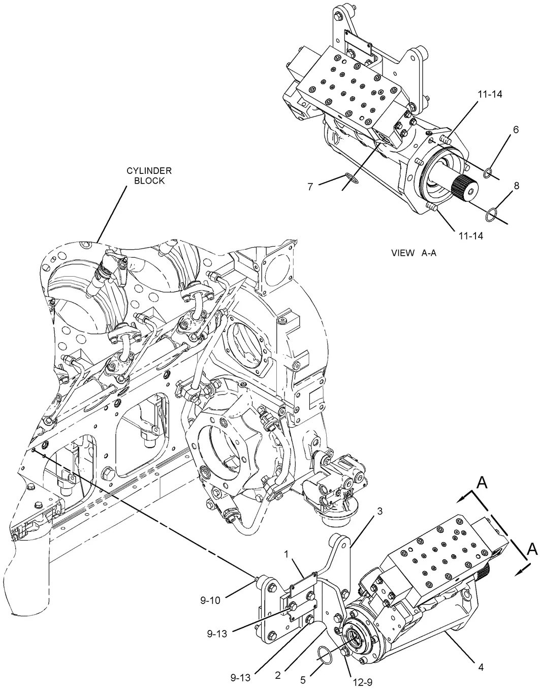 C175 · FUEL SYSTEM · 287-7017 CAT parts diagram