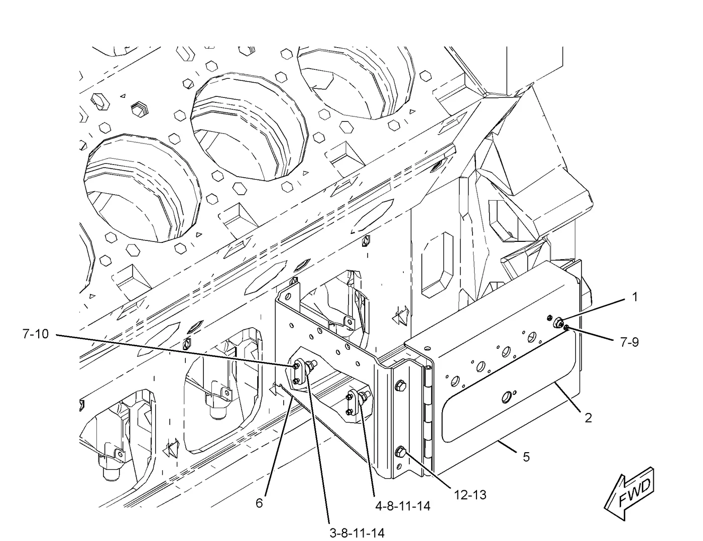 C175 · ELECTRICAL AND STARTING SYSTEM · 263-6744 CAT parts diagram