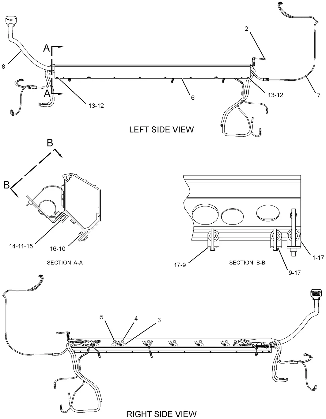 C175 · ELECTRICAL AND STARTING SYSTEM · 285-3991 CAT parts diagram