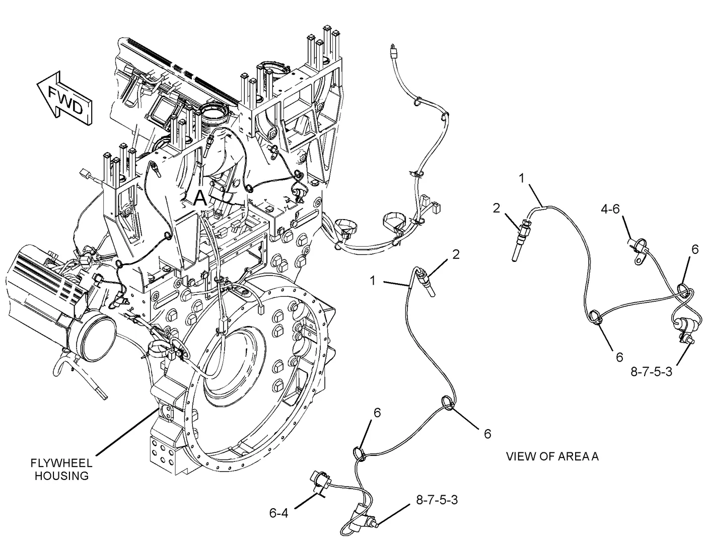 C175 · ELECTRICAL AND STARTING SYSTEM · 263-6779 CAT parts diagram