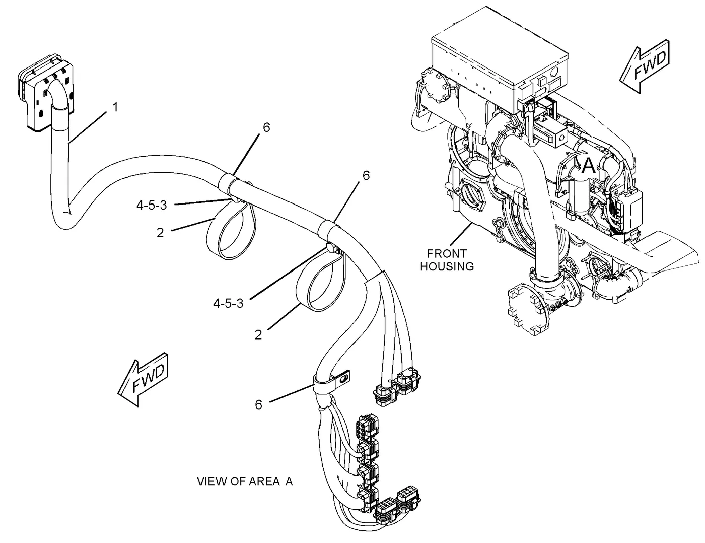 C175 · ELECTRICAL AND STARTING SYSTEM · 263-6733 CAT parts diagram
