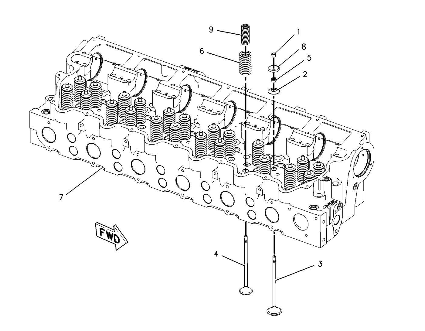 C18 · BASIC ENGINE · 244-6893 CAT parts diagram