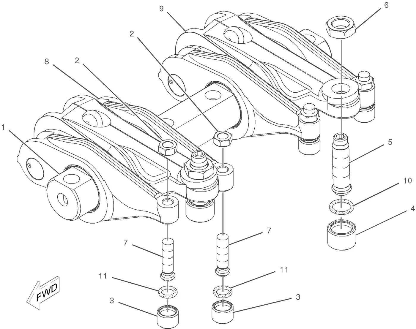 C18 · BASIC ENGINE · 190-0009 CAT parts diagram