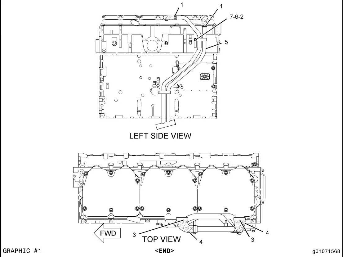 C18 9M0164 parts diagram
