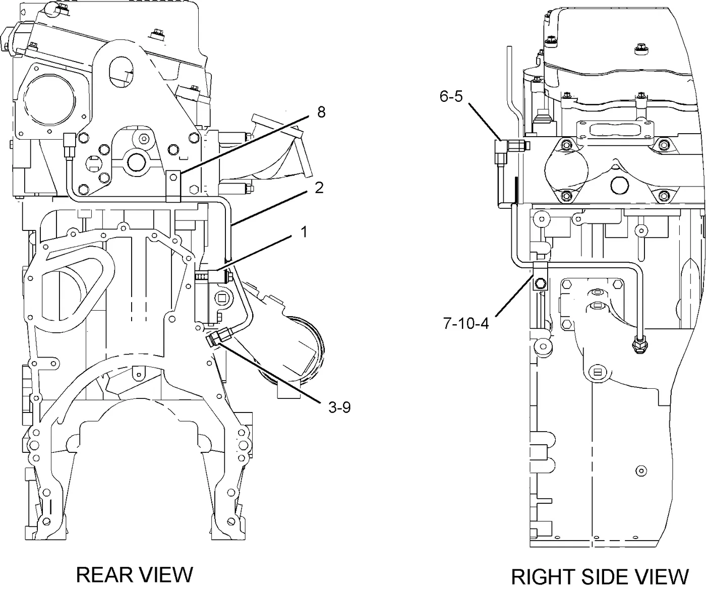 C18 · LUBRICATION SYSTEM · 241-2422 CAT parts diagram