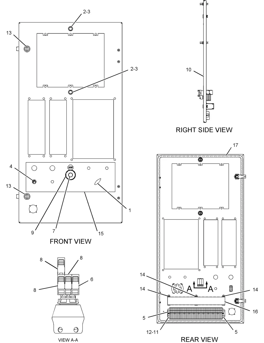 C18 · OPERATOR STATION · 235-9566 CAT parts diagram
