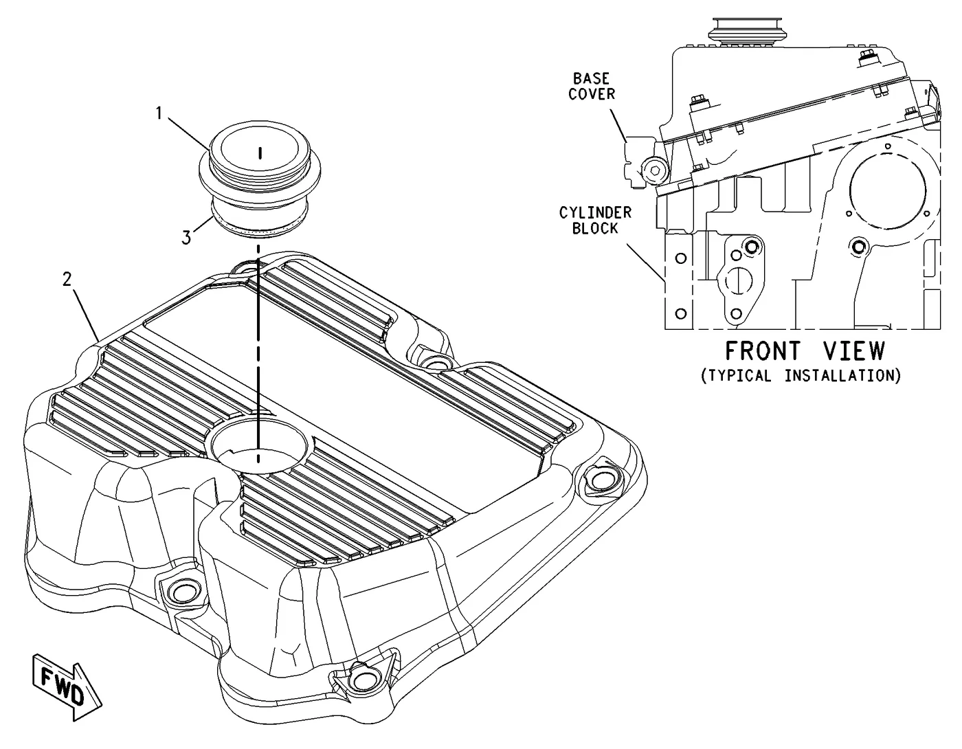 C18 · COOLING SYSTEM · 218-4698 CAT parts diagram