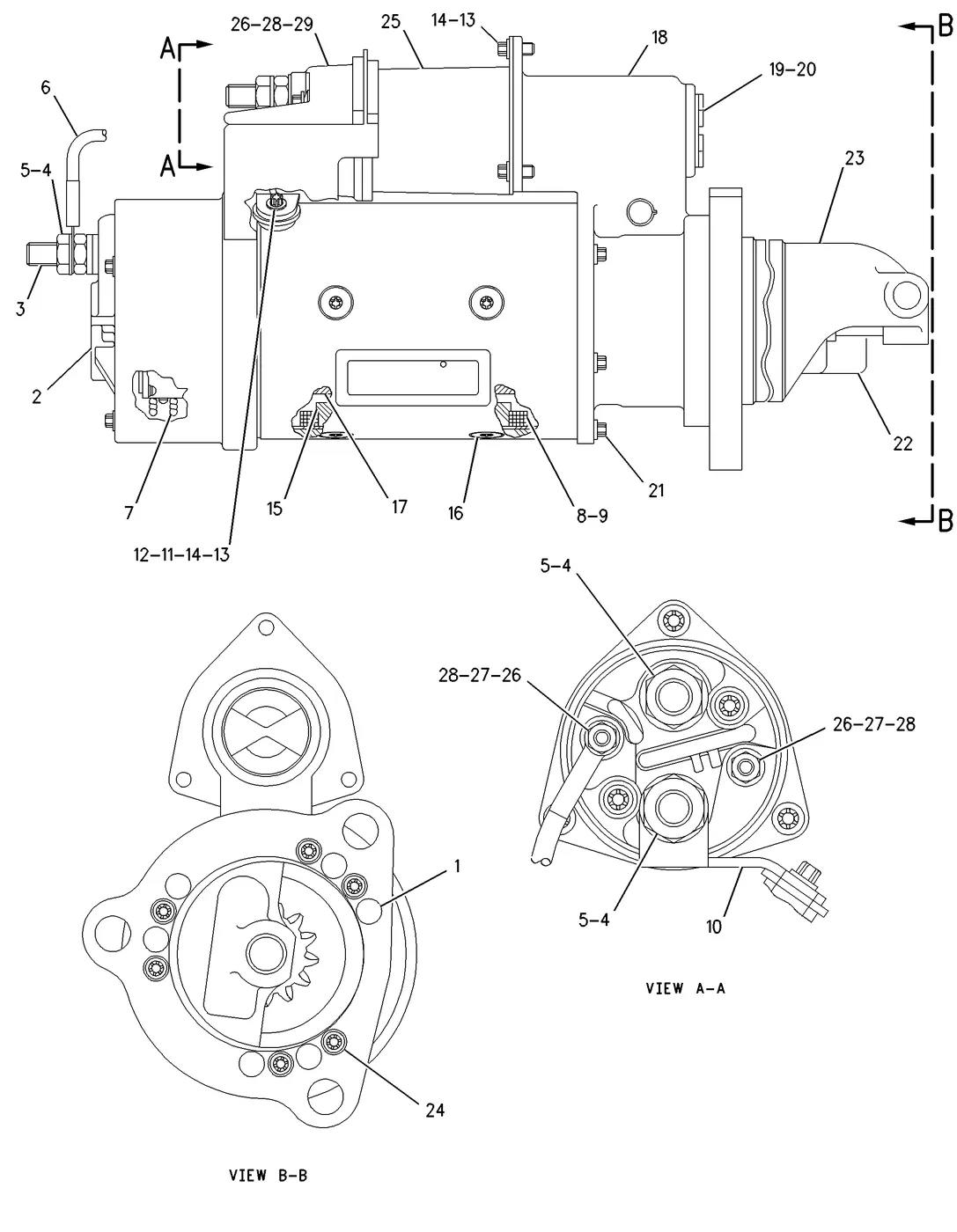C18 · AIR INLET AND EXHAUST SYSTEM · 210-6947 CAT parts diagram