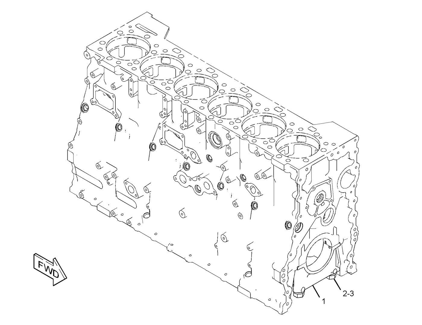 C18 · BASIC ENGINE · 244-5683 CAT parts diagram