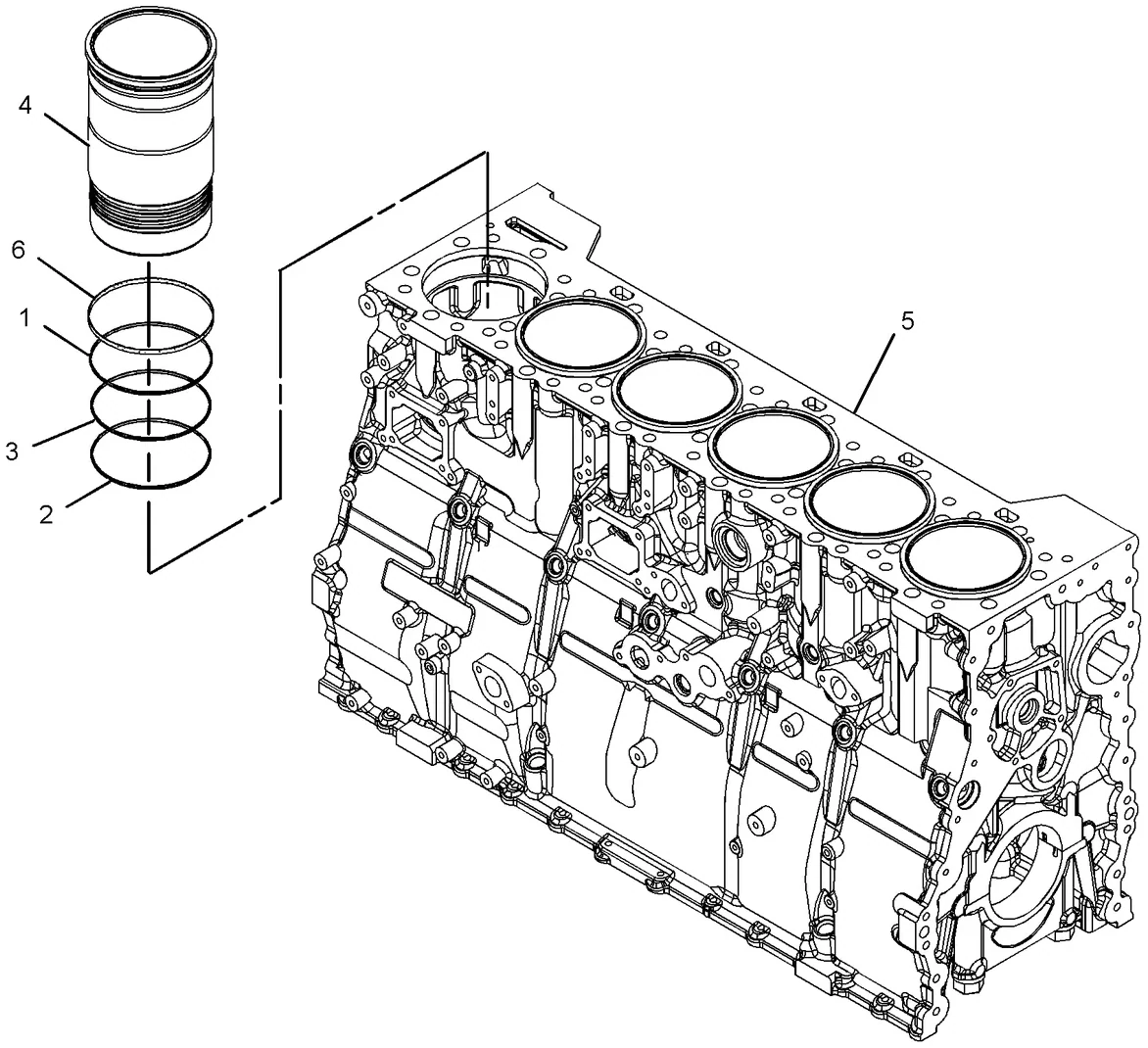C18 · BASIC ENGINE · 261-0191 CAT parts diagram