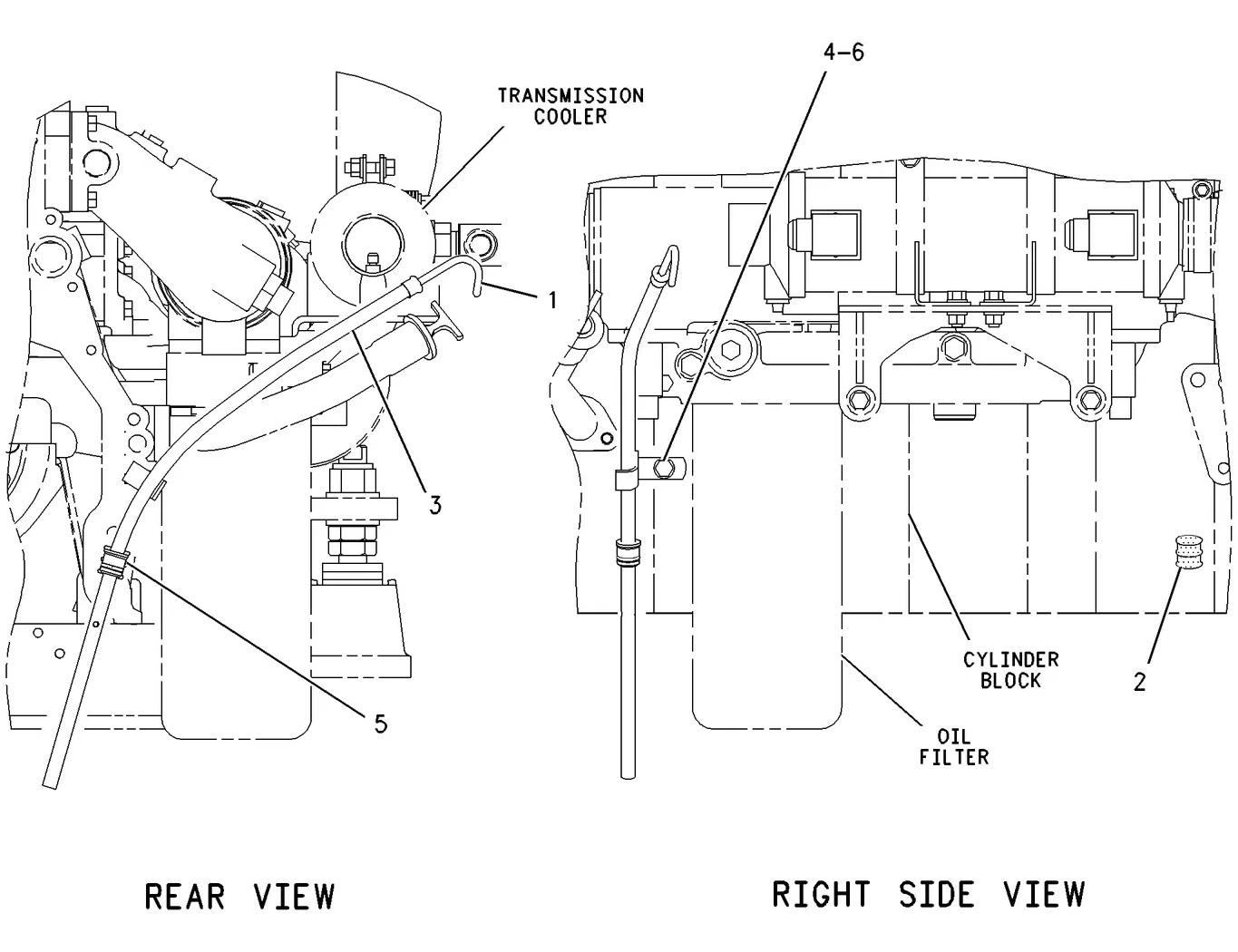 C18 · LUBRICATION SYSTEM · 201-2067 CAT parts diagram