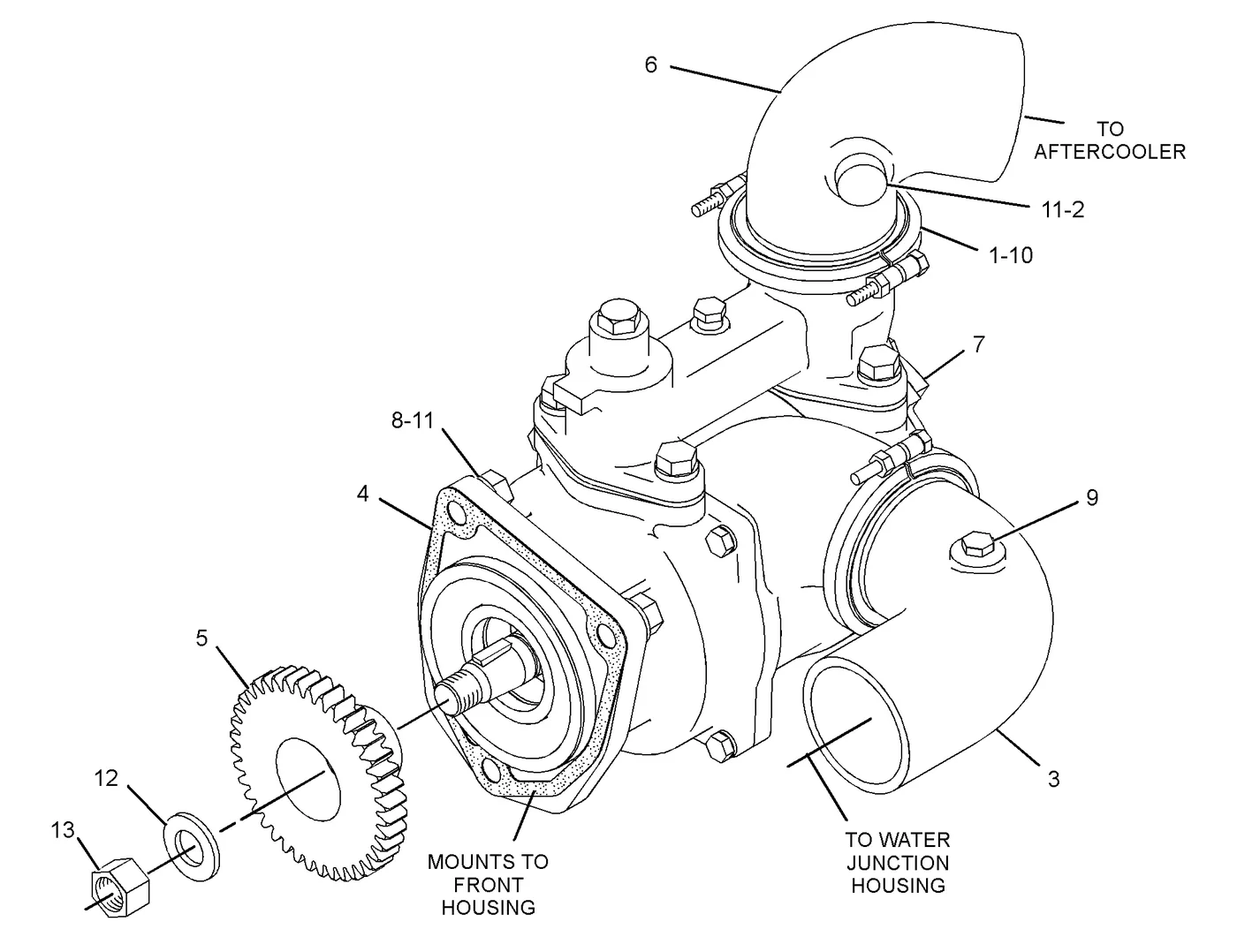 C18 · GENERATORS · 235-1203 CAT parts diagram