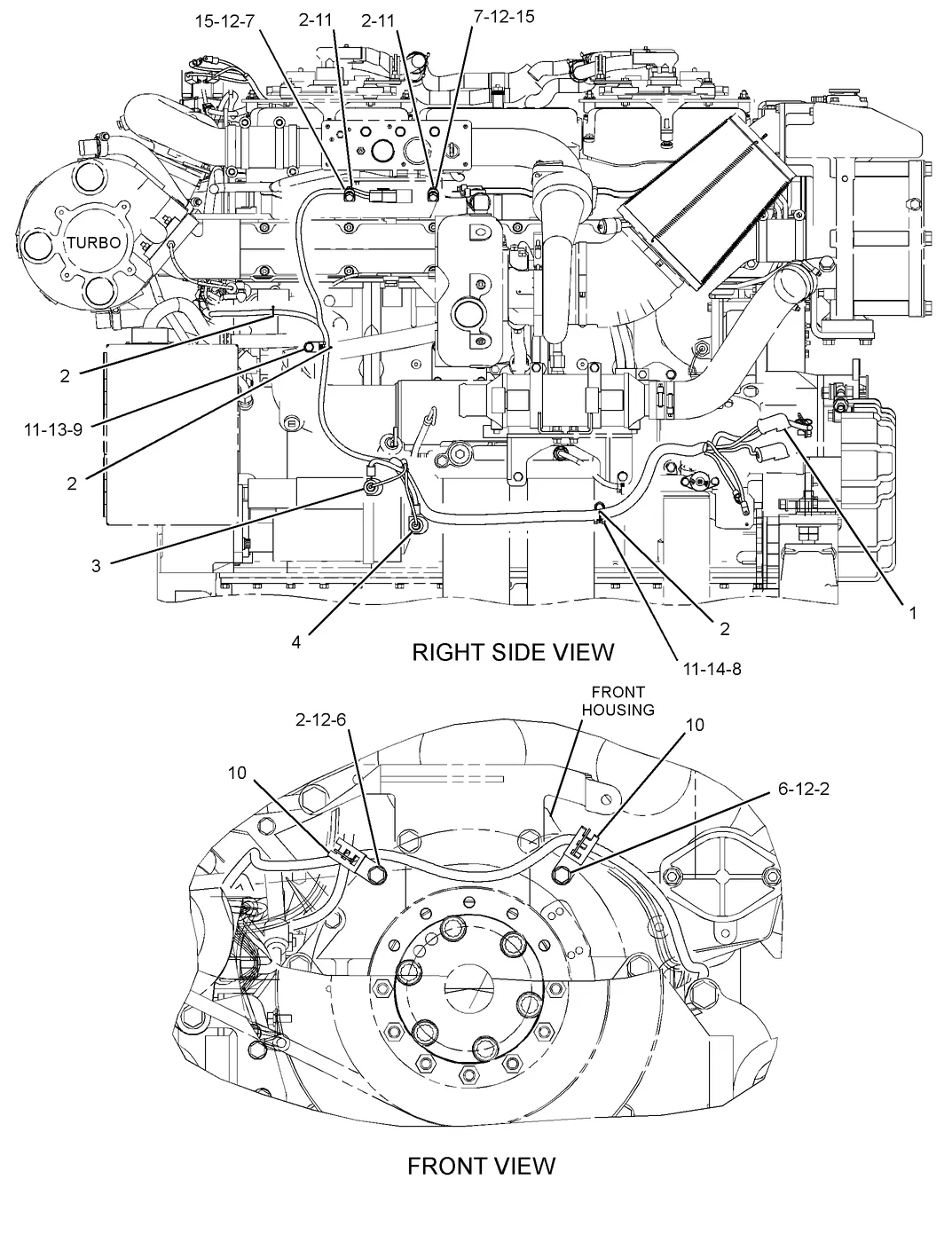 C18 · ELECTRICAL AND STARTING SYSTEM · 202-2085 CAT parts diagram