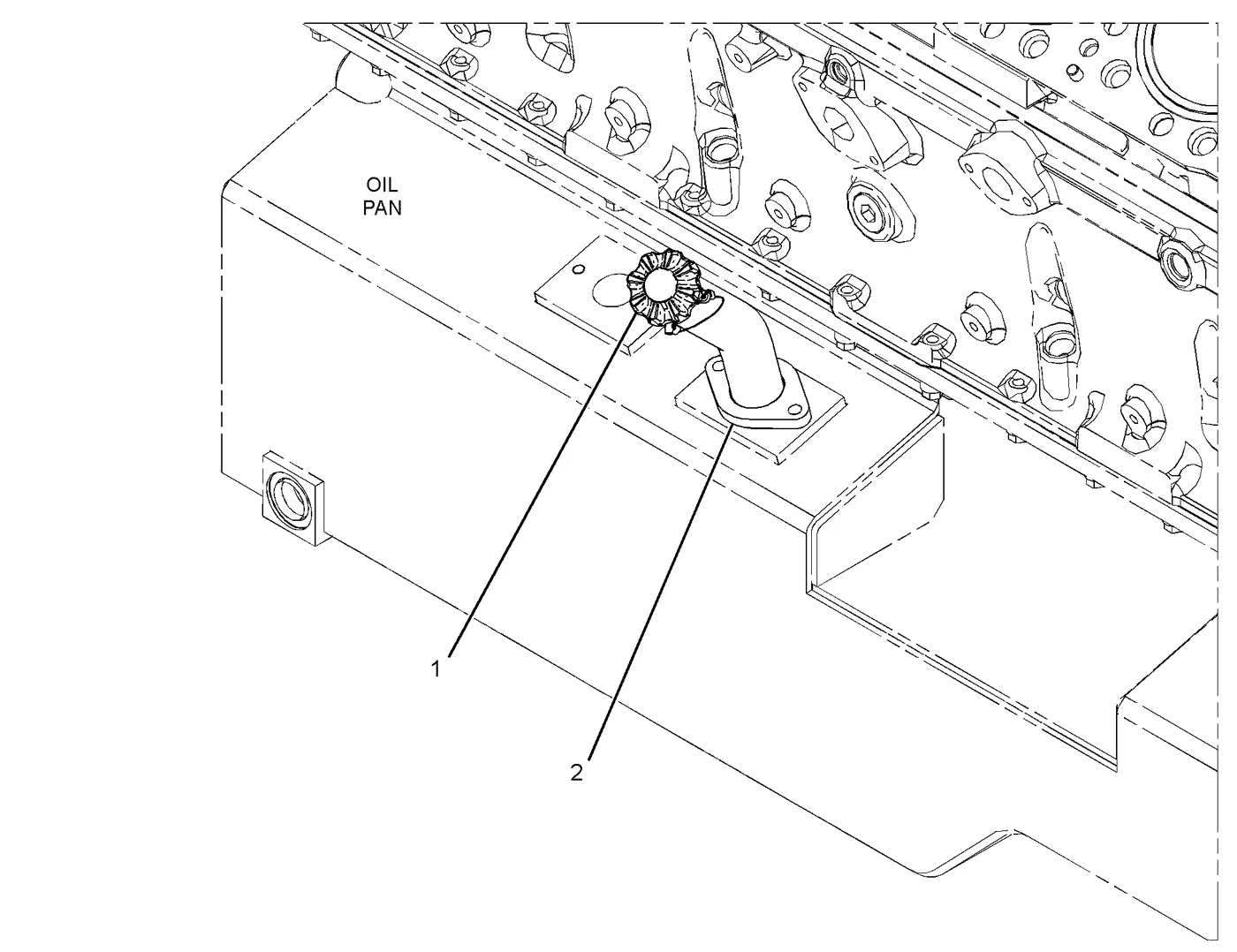 C27 · LUBRICATION SYSTEM · 394-5282 CAT parts diagram