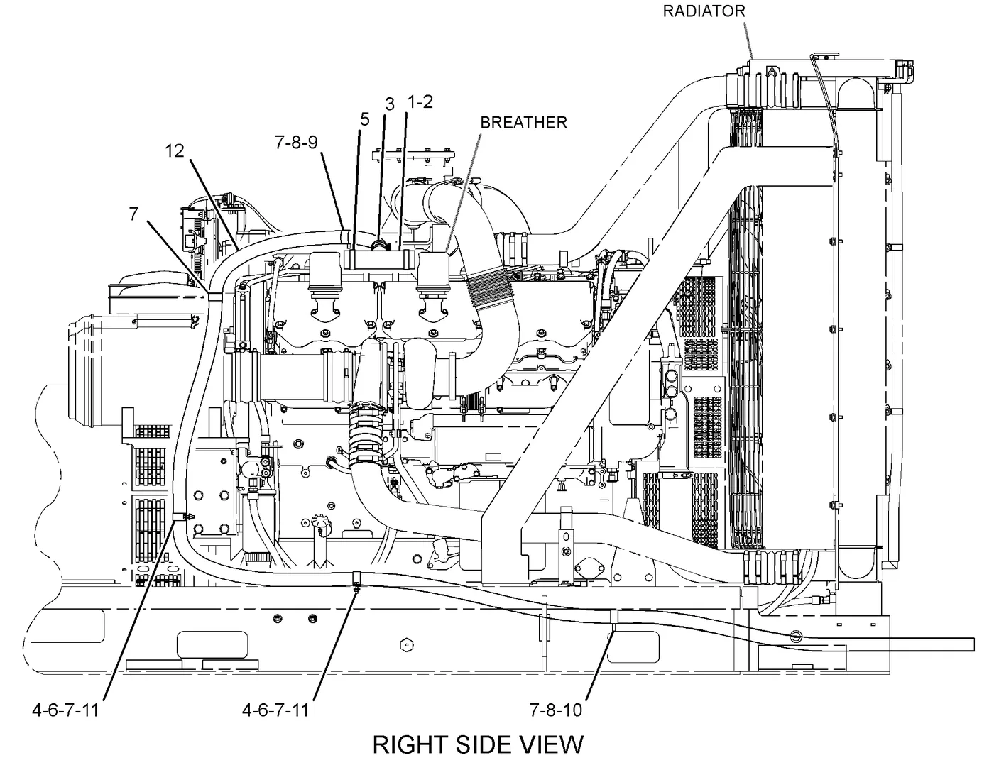 C27 · LUBRICATION SYSTEM · 427-3615 CAT parts diagram