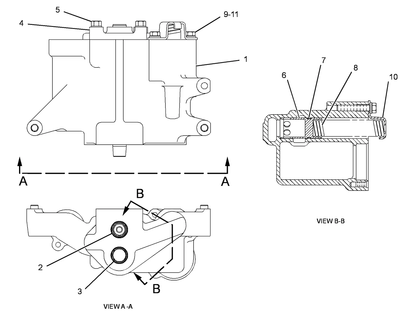 C27 · LUBRICATION SYSTEM · 116-1980 CAT parts diagram