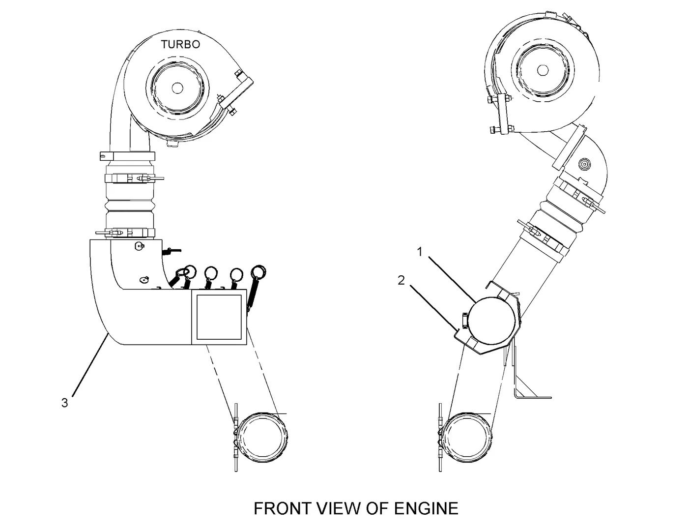 C27 · AIR INLET AND EXHAUST SYSTEM · 321-5230 CAT parts diagram