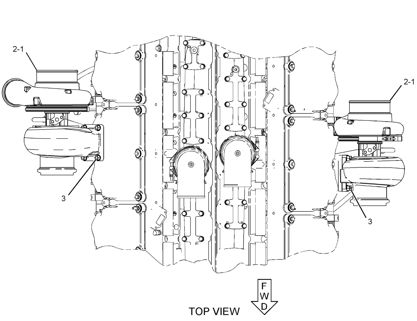 C27 · AIR INLET AND EXHAUST SYSTEM · 267-4742 CAT parts diagram