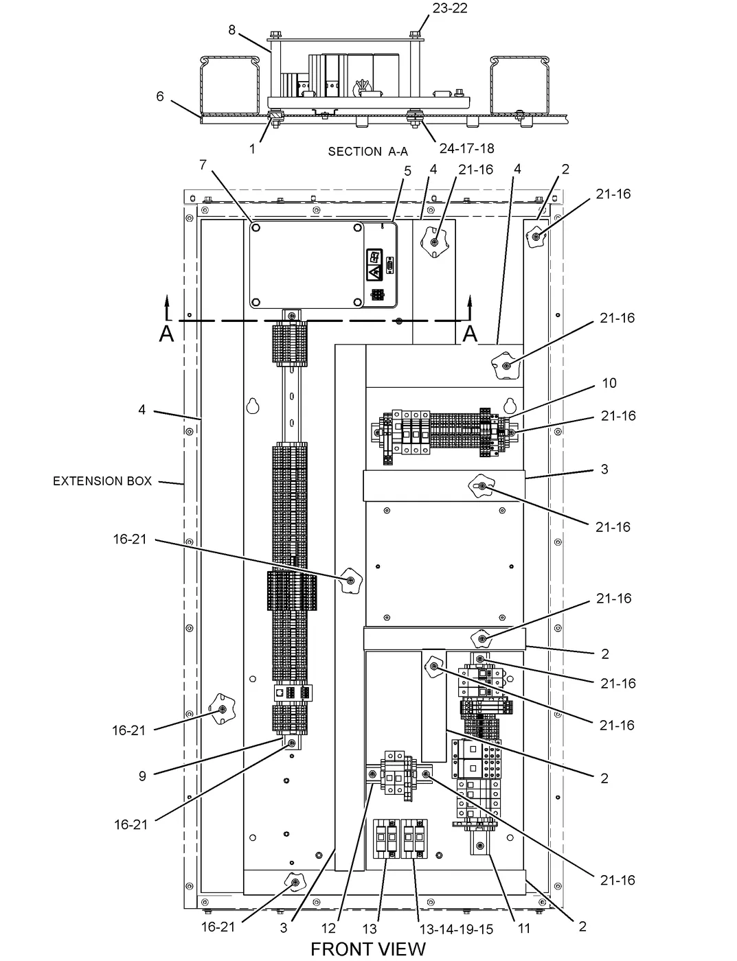 C27 · ELECTRICAL AND STARTING SYSTEM · 361-1618 CAT parts diagram