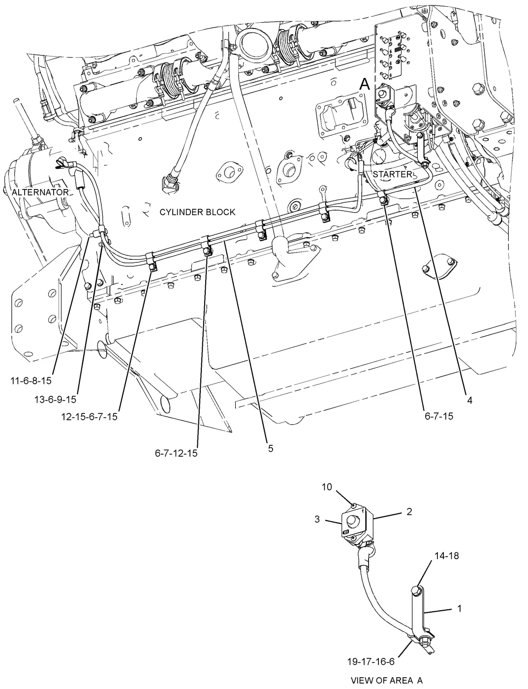 C27 · ELECTRICAL AND STARTING SYSTEM · 349-5622 CAT parts diagram