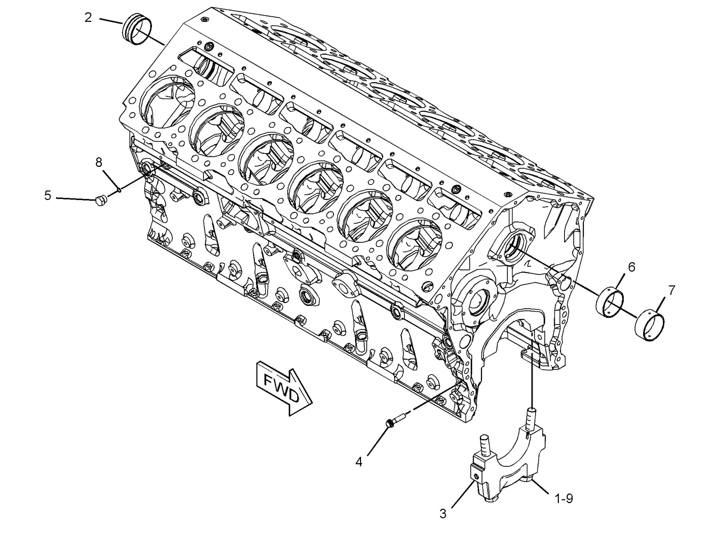 C27 · BASIC ENGINE · 348-9905 CAT parts diagram