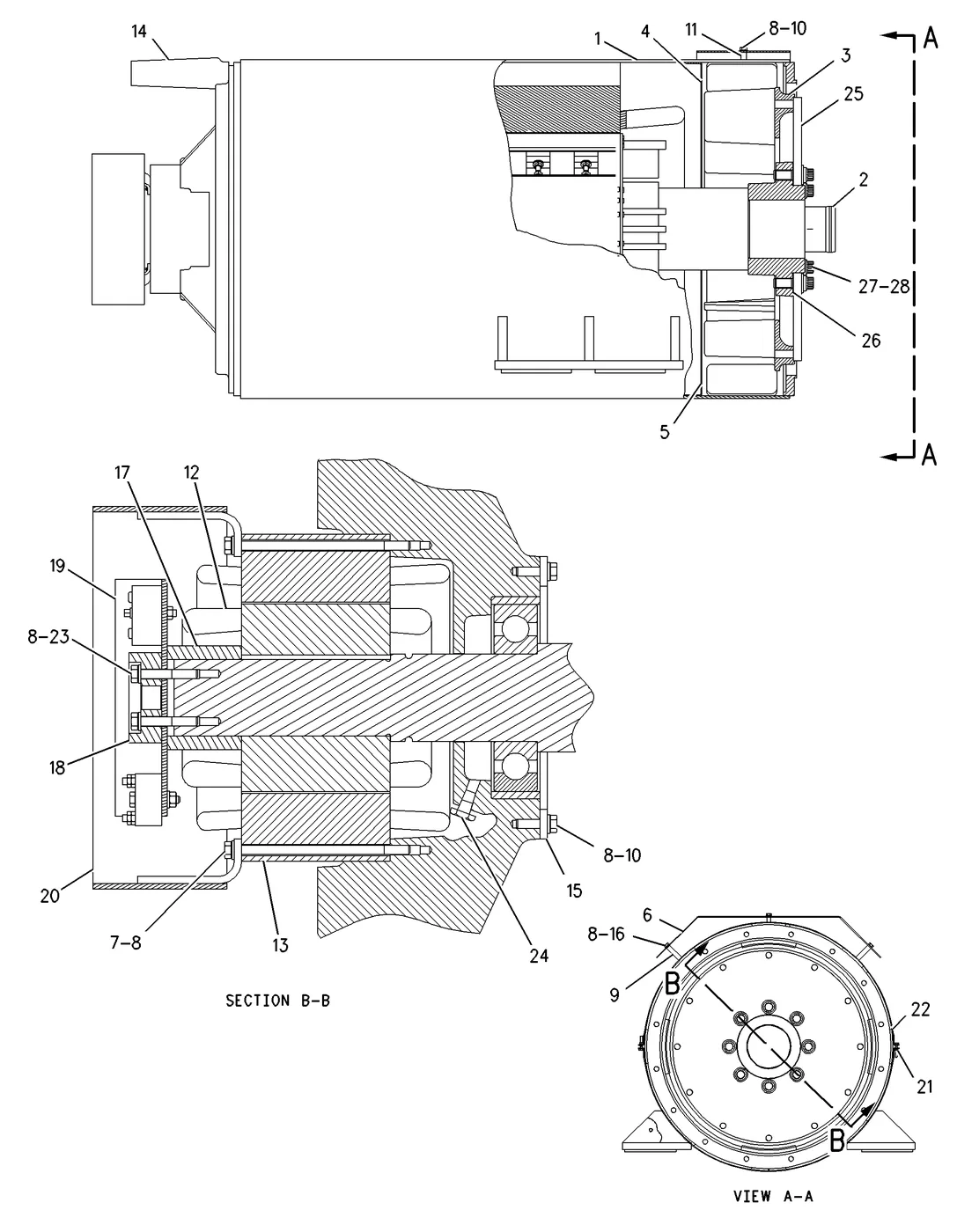 C27 · GENERATORS · 136-6579 CAT parts diagram