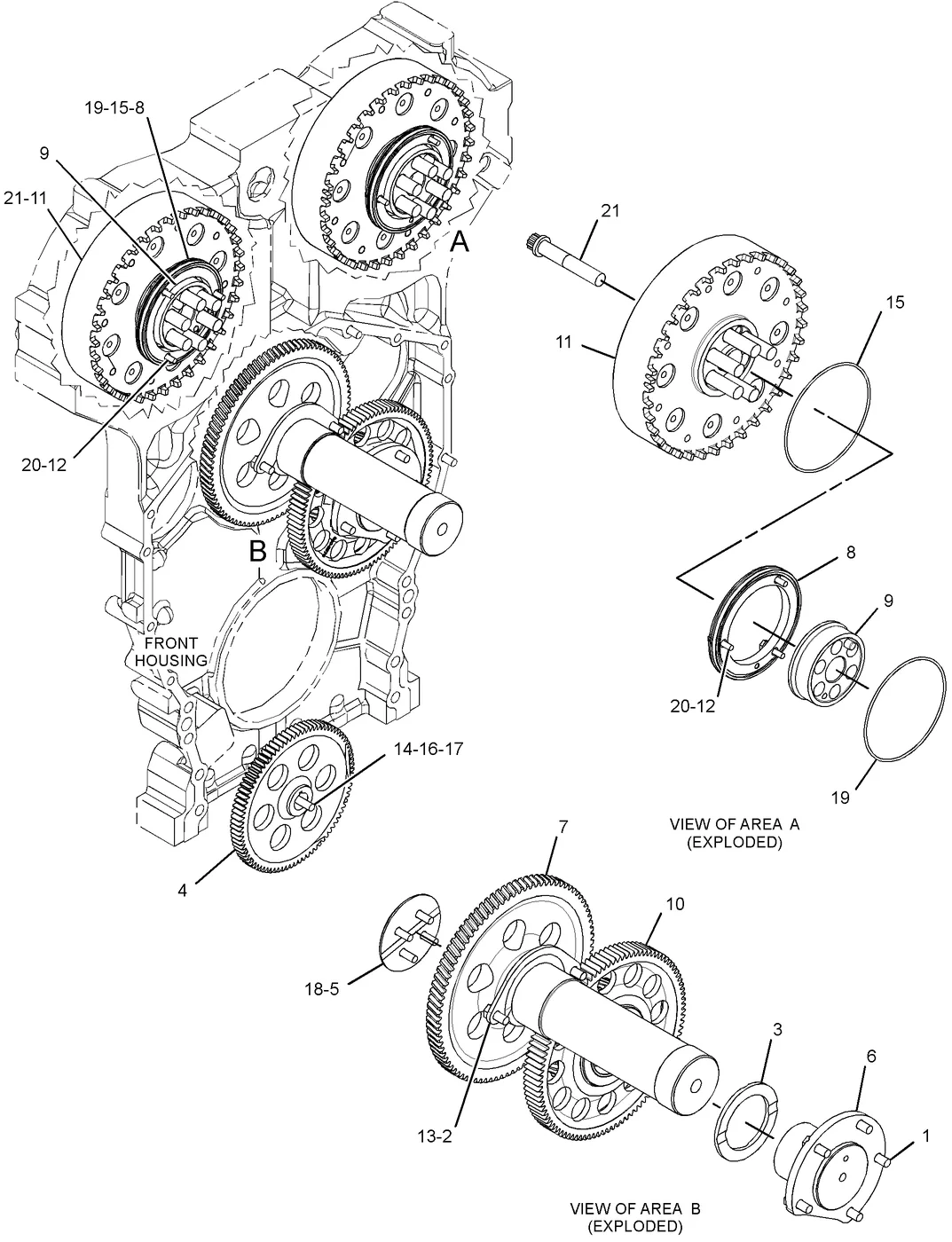 C27 · BASIC ENGINE · 355-2286 CAT parts diagram