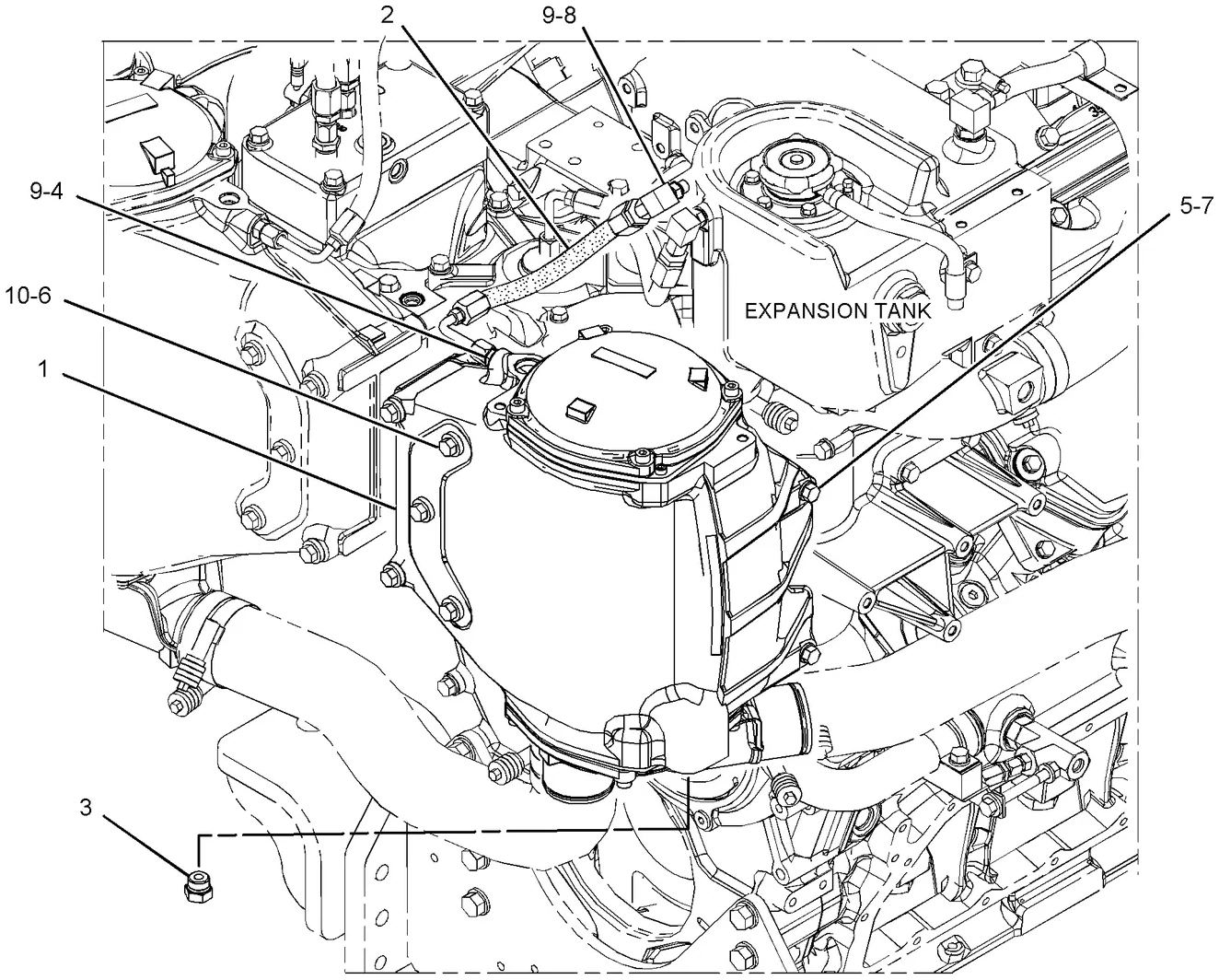 C32 · COOLING SYSTEM · 355-8823 CAT parts diagram