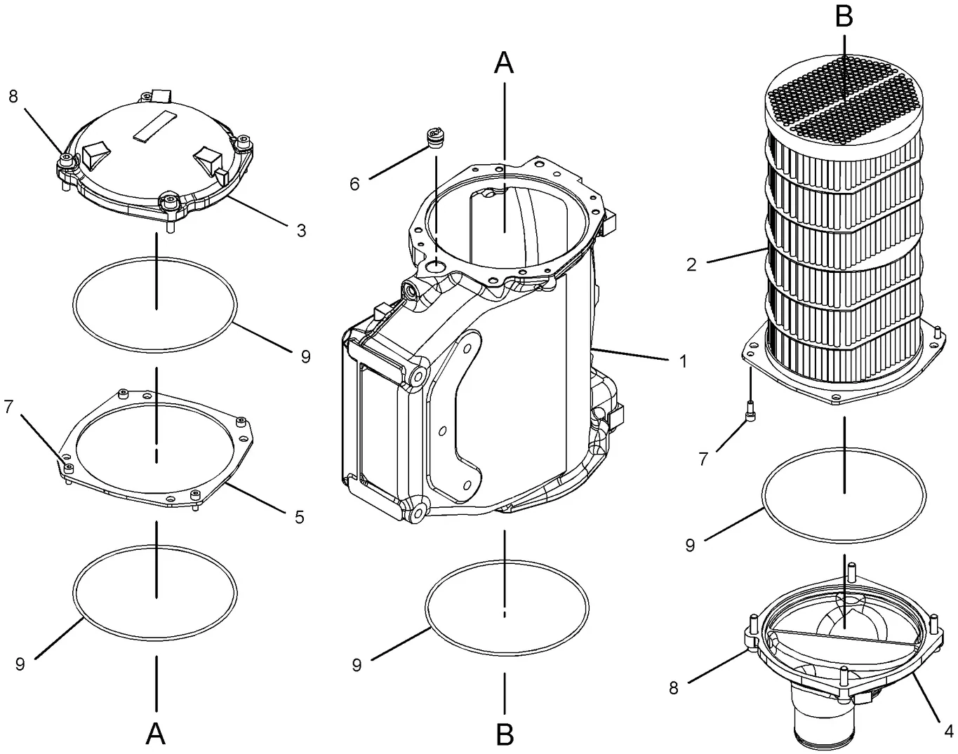 C32 · COOLING SYSTEM · 419-4106 CAT parts diagram