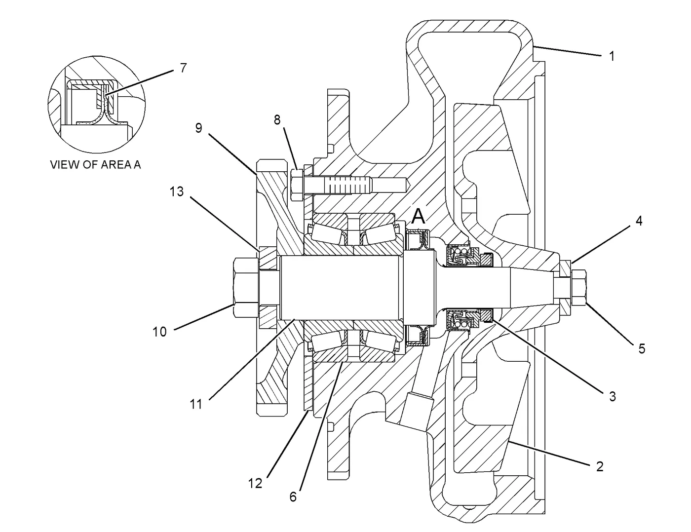 C32 · COOLING SYSTEM · 352-0200 CAT parts diagram