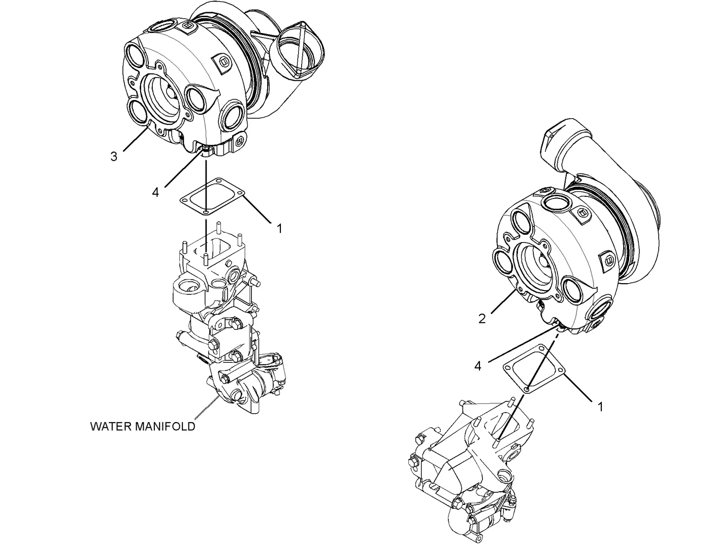 C32 · AIR INLET AND EXHAUST SYSTEM · 370-1018 CAT parts diagram