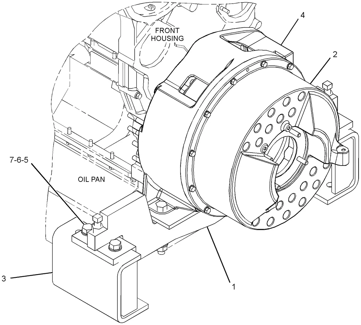 C32 · BASIC ENGINE · 418-8115 CAT parts diagram