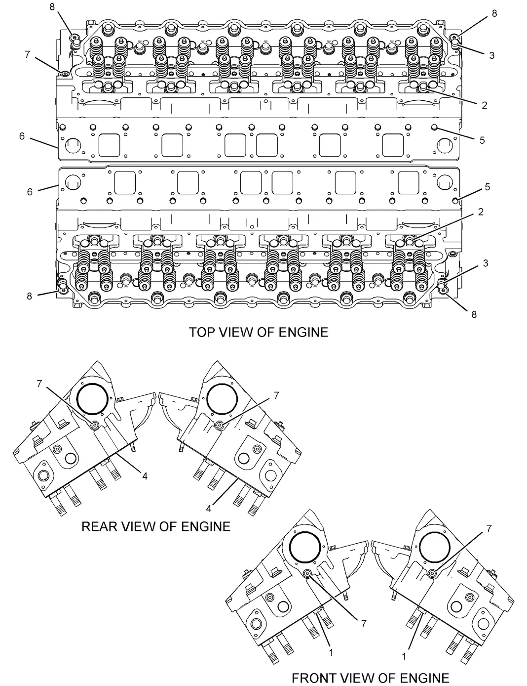C32 · BASIC ENGINE · 310-4938 CAT parts diagram