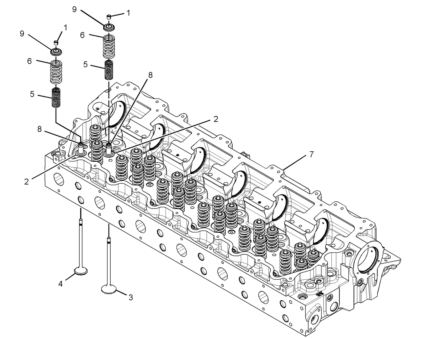 C32 · BASIC ENGINE · 310-4938 CAT parts diagram